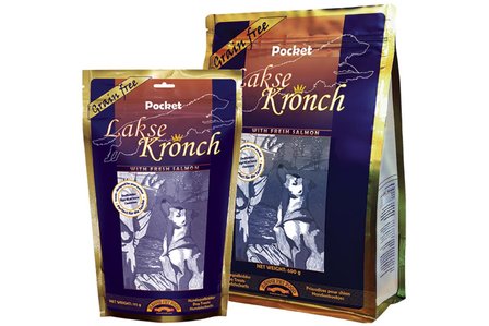 Lakse Kronch &quot;Pocket&quot; Zalmsnacks