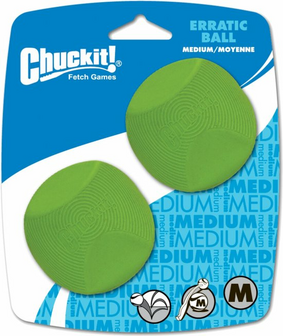 Chuckit Erratic Bal (M / 2 Pack)