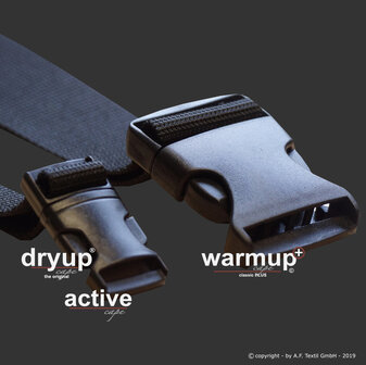 Vervangende clip / gesp voor Dryup cape, Active cape en Warmup cape