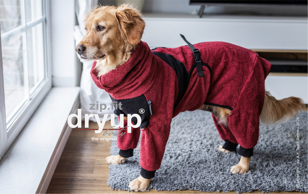 Dryup Body zip.fit Bordeaux