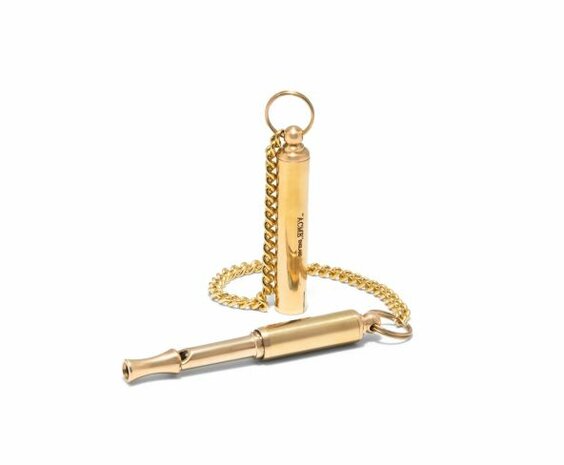 Acme Silent Dog Whistle 535 - Polished Brass